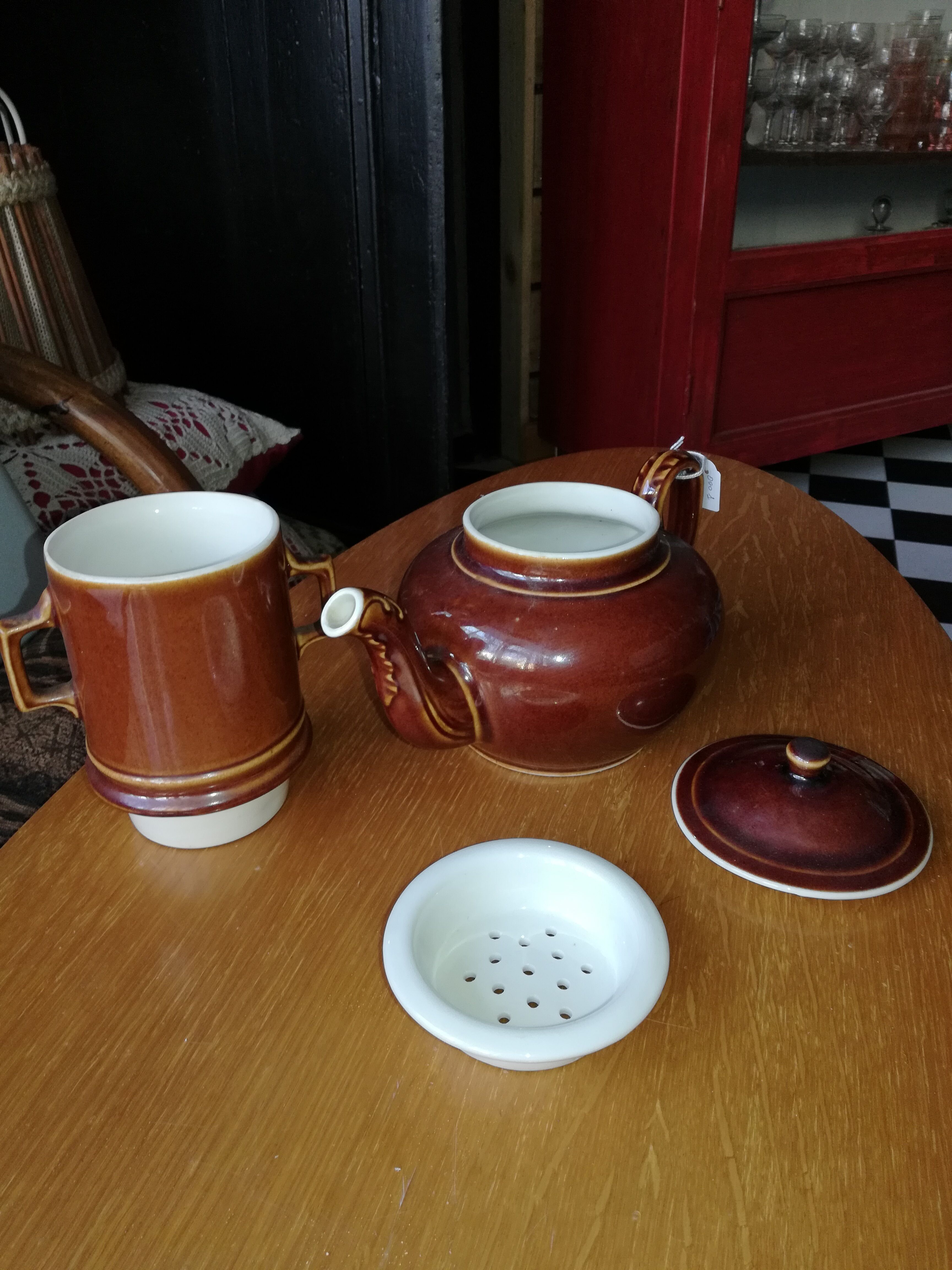 Cafetière en grès