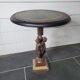 Table d'appoint style empire en bronze