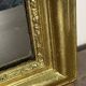 Superb antique gilded mirror in gold leaf – 82×57cm – late 19th century.