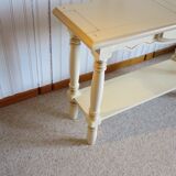 Elegant and classic console – cream color – 1 drawer