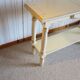 Console élégante et classique – couleur crème – 1 tiroir