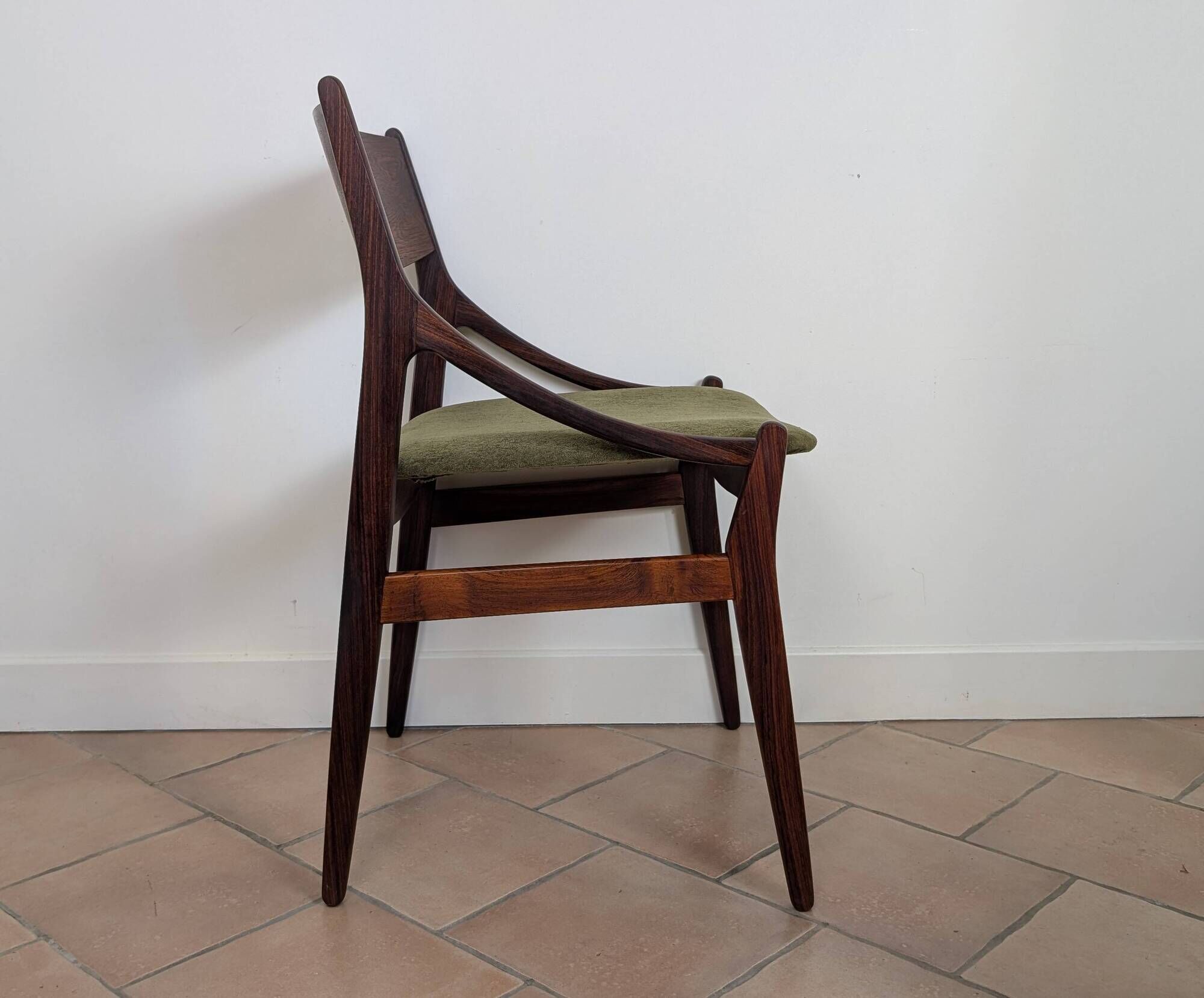 Paire de chaises danoise en palissandre