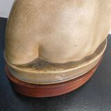 Terracotta bust after J.B. Pigalle