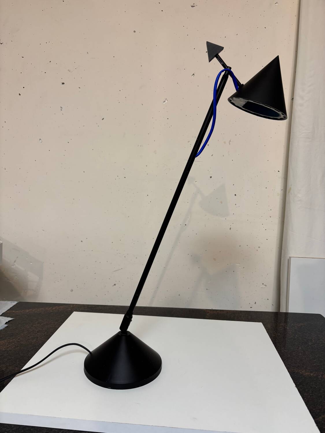Lampe géométrique 1980