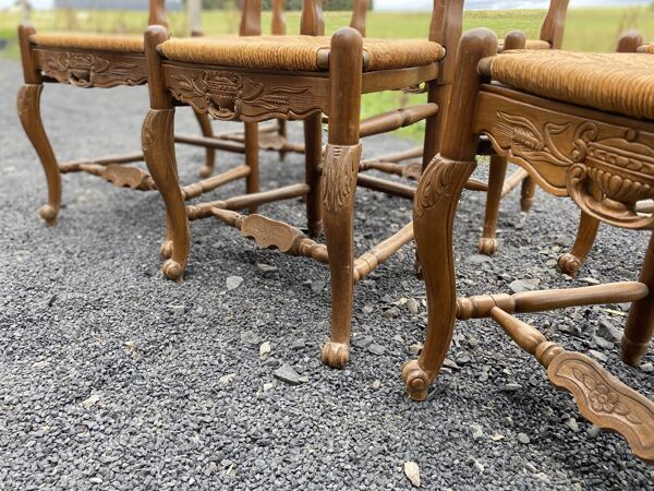 6 chaises provençales