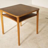 Walnut dining table 1950 Ex Czechoslovakia produced by UP Zavody