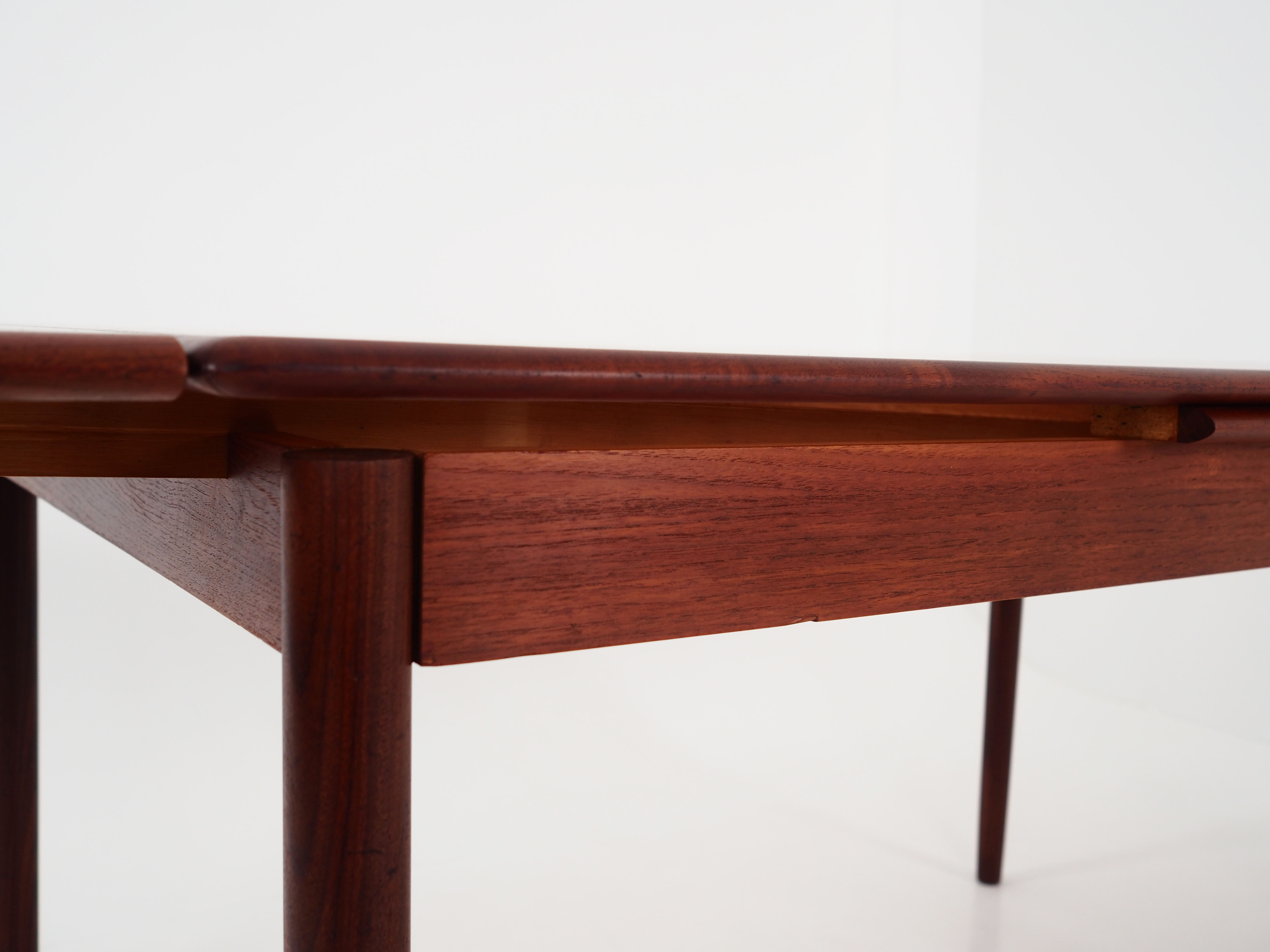 Teak table, Danish design, 1970s, production: Denmark