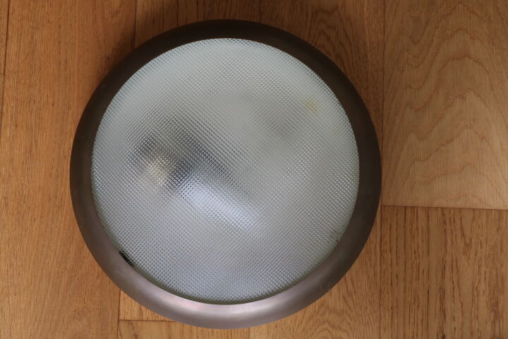 1960 brass and glass ceiling