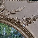 Trumeau Louis XVI style mirror 90x74