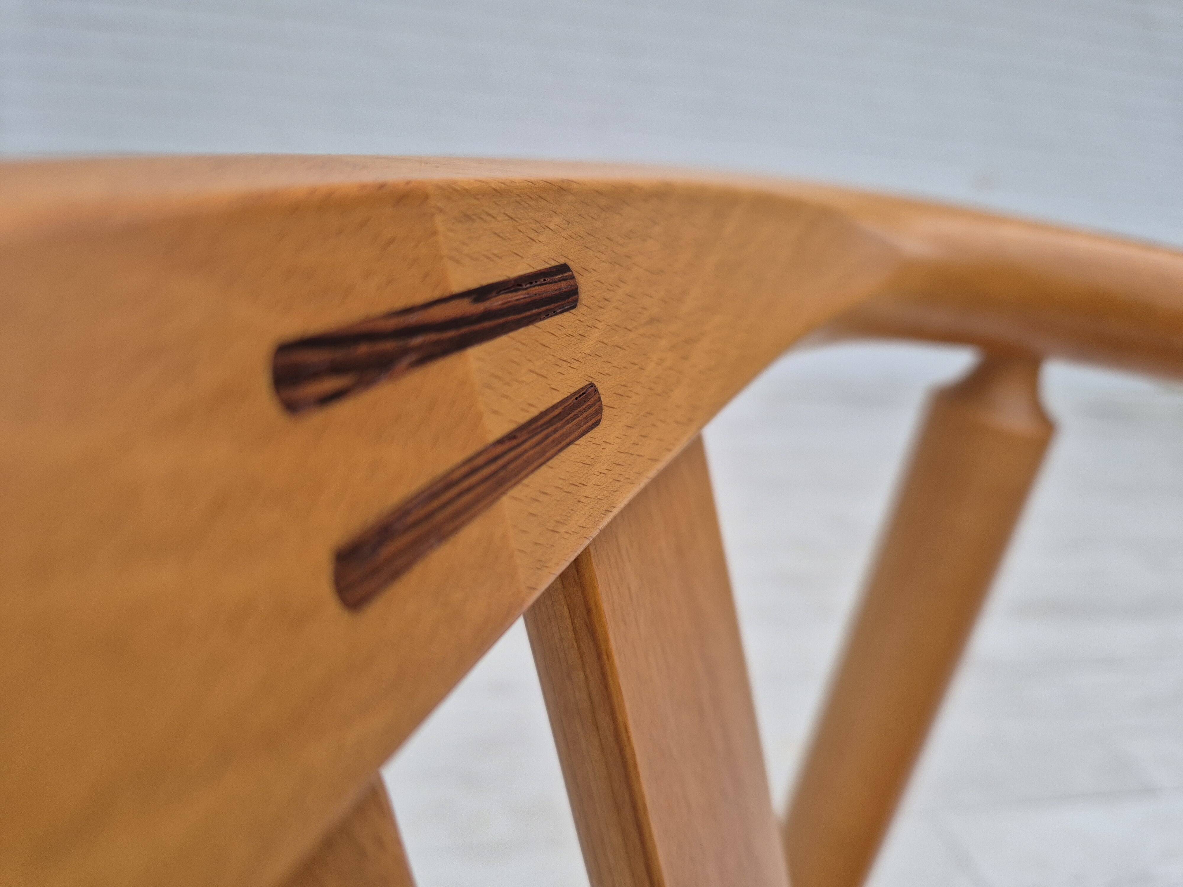 1970s, Danish design by Hans J. Frydendahl, pair of chairs model "Cleopatra".