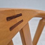 1970s, Danish design by Hans J. Frydendahl, pair of chairs model "Cleopatra".
