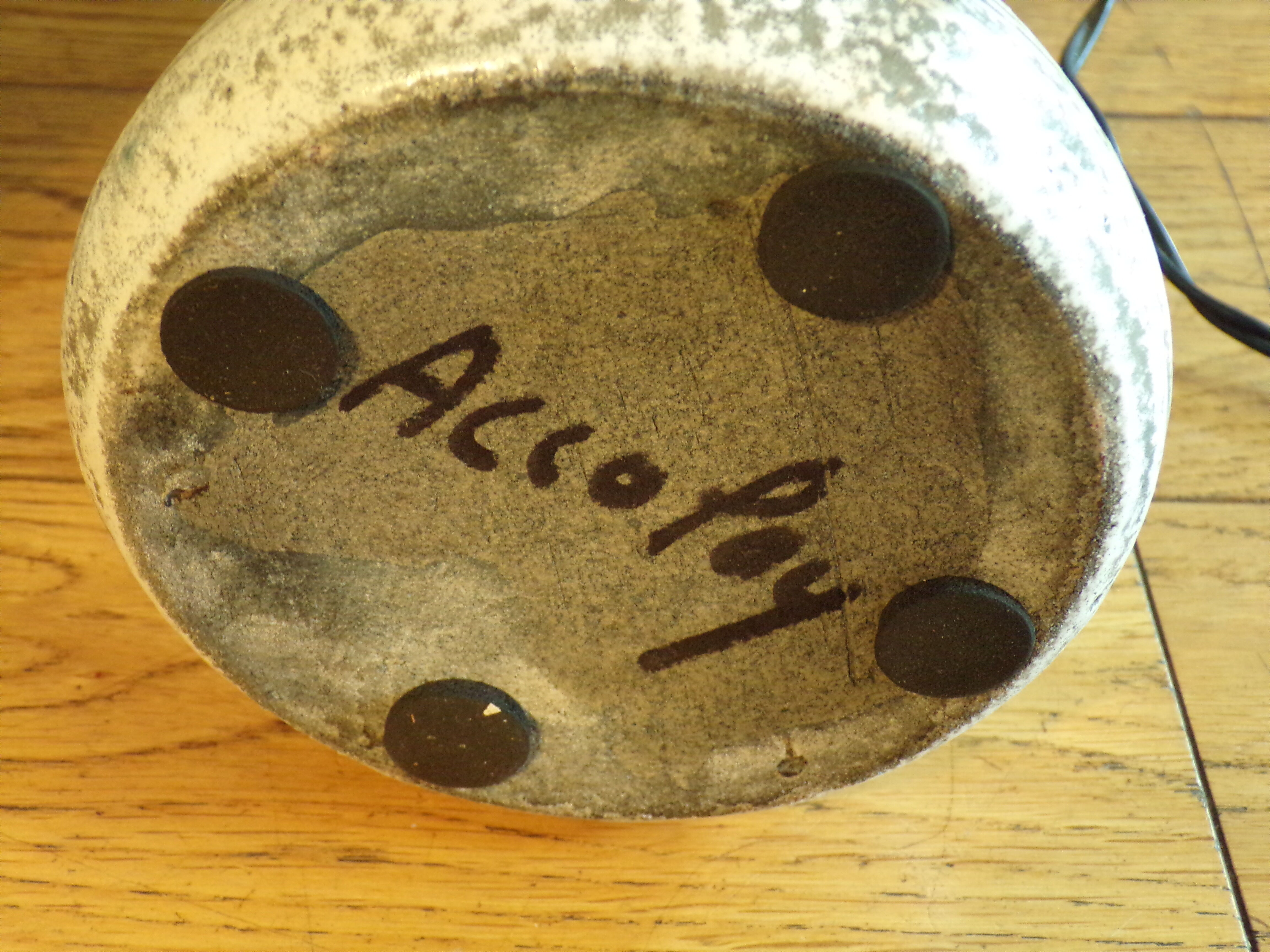 Vintage Accolay table lamp