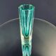 Vase en verre de Murano à facettes 'Sommerso' attribué à Mandruzzato, vers 1960-1969