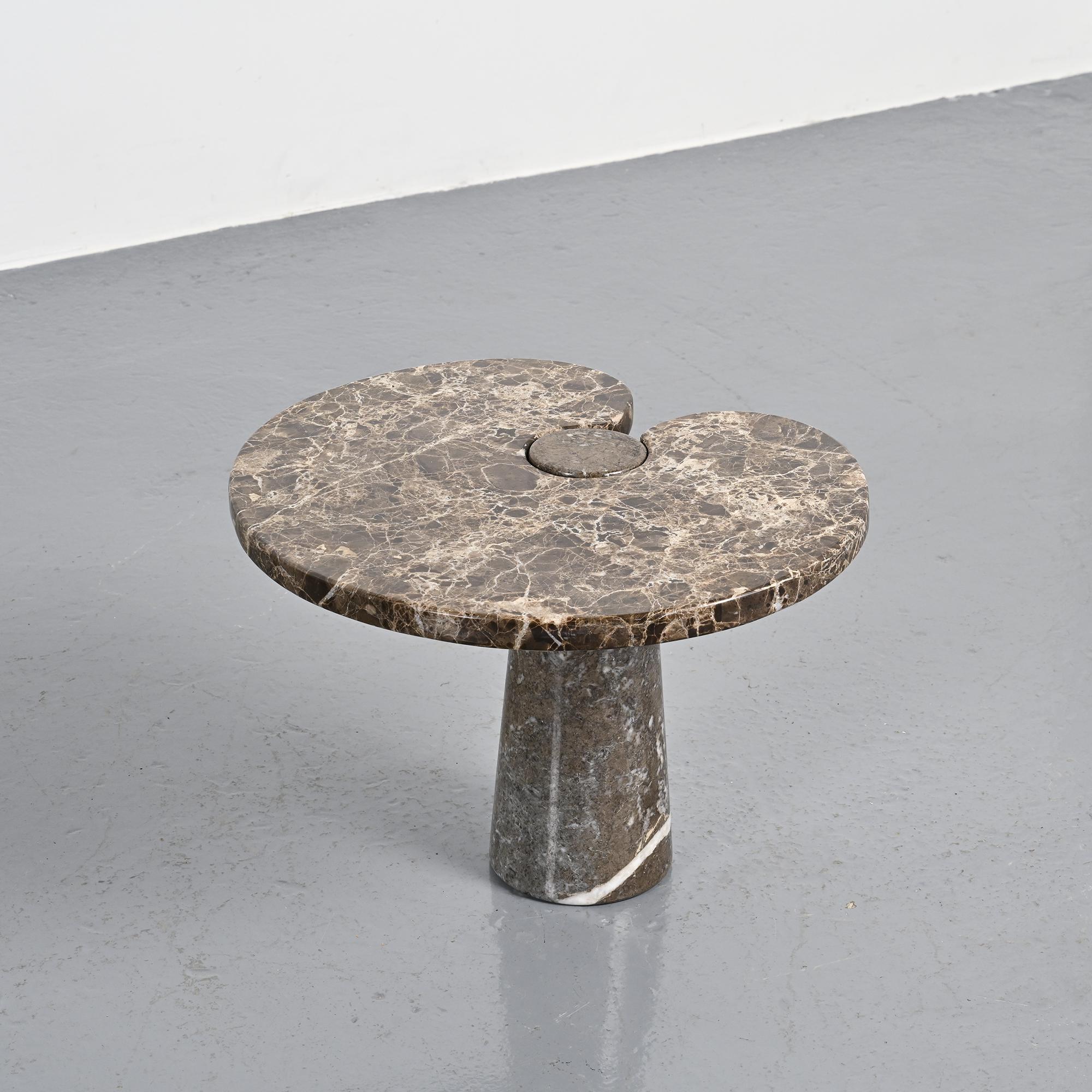 Table basse Eros par Angelo Mangiarotti, Skipper, circa 1975