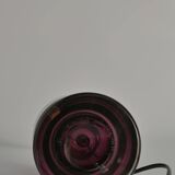 Mid-Century Modern Purple Chrystal Glass Table Lamp by Kosta 1960s