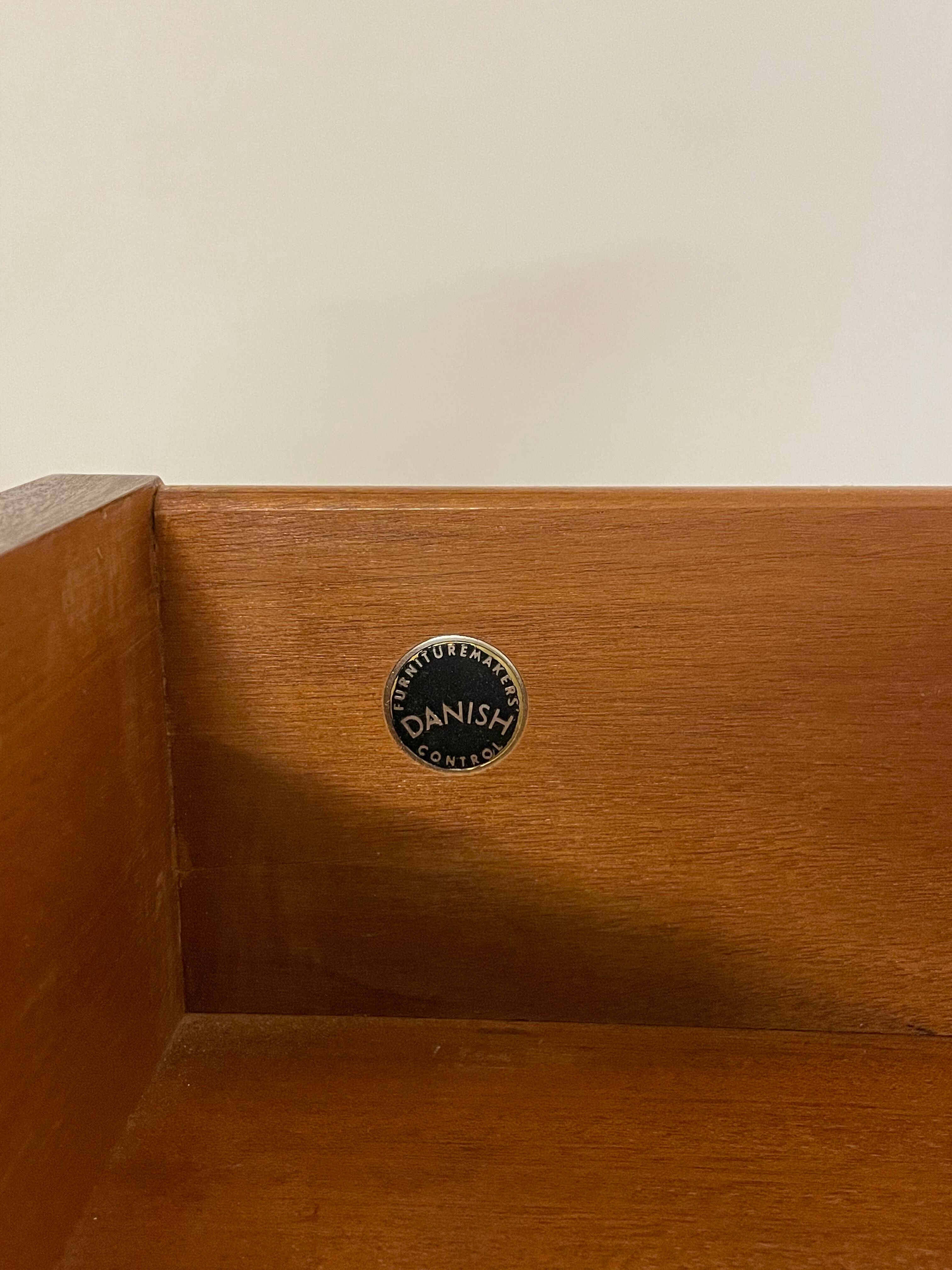 Danish Chest of Drawers by Arne Vodder 1960s