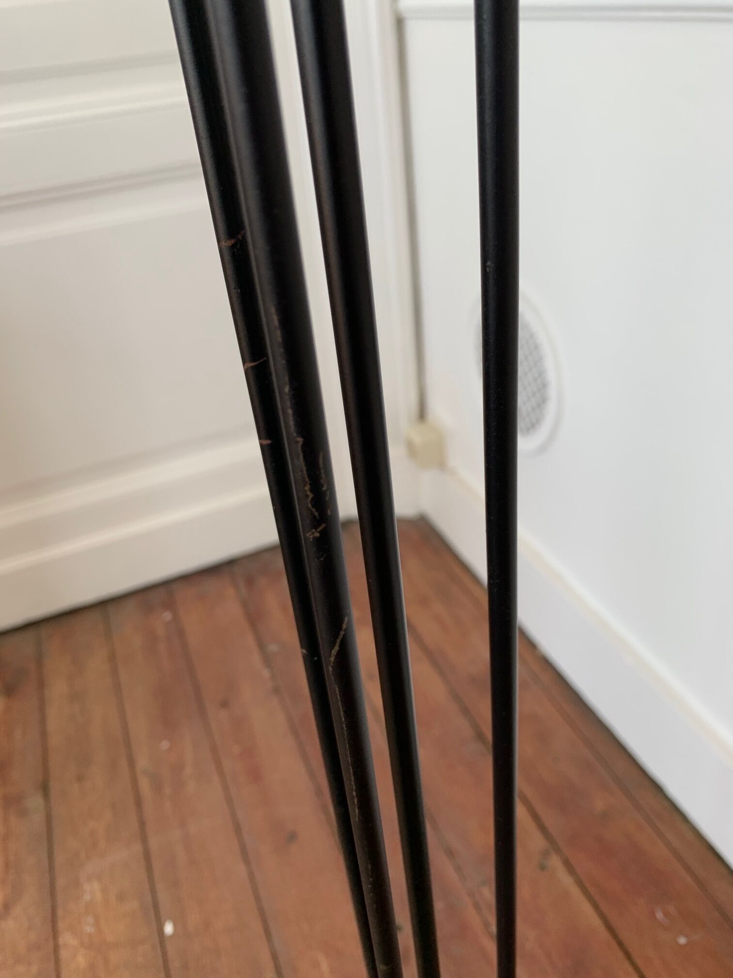 3-Line Floor Lamp by Benny Frandsen, Denmark, 1980s