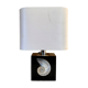 Lamp P. Giraudon, 1970, fabric cable 2M, lampshade