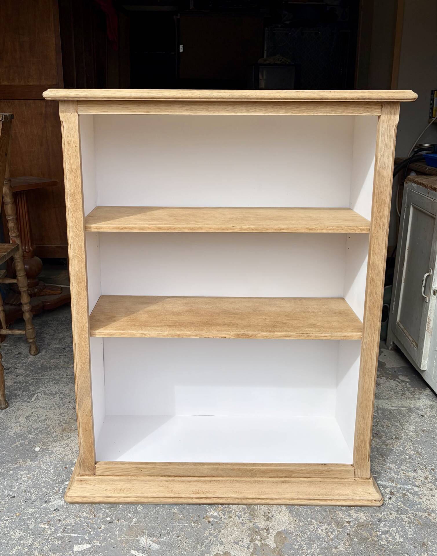 Bibus en bois et blanc
