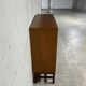 High buffet multifunctional furniture Scandinavian vintage teak from the 1960s.