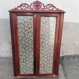 Mahogany wall window