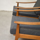 Paire de fauteuils scandinaves, 1960s