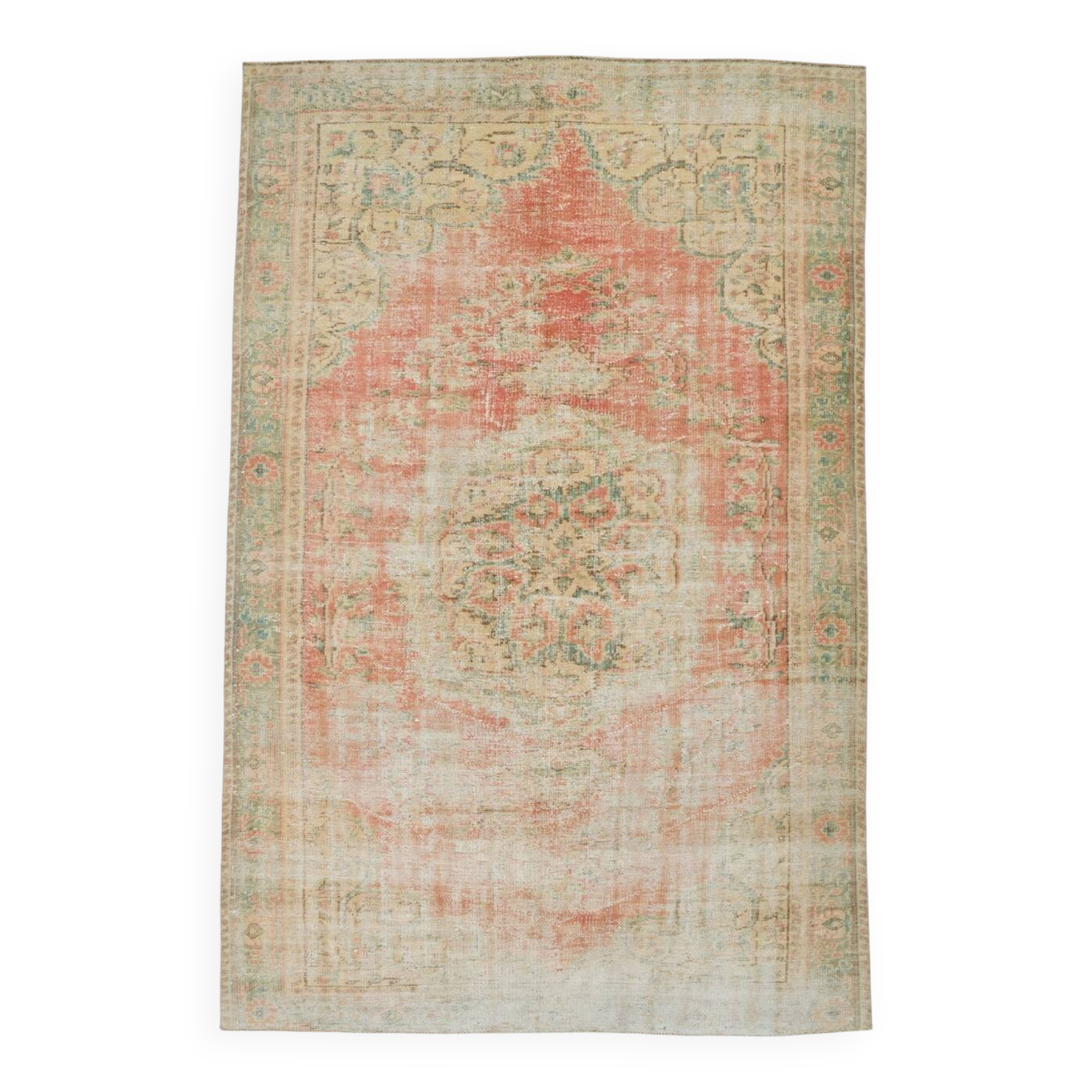 Turkish Rug, 194x294 Cm