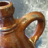 High bottle Art-popular heavy earth enamelled late nineteenth