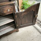 Large 2-body oak sideboard from the Regency period