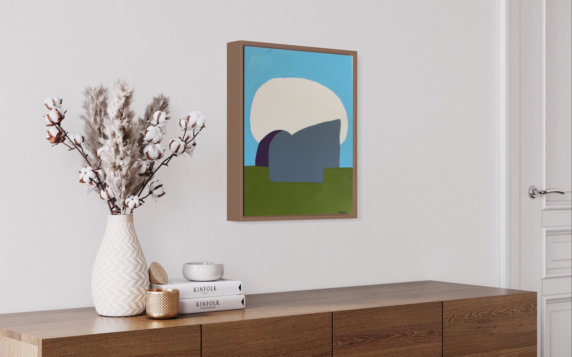 Original abstract painting 'vision of field'