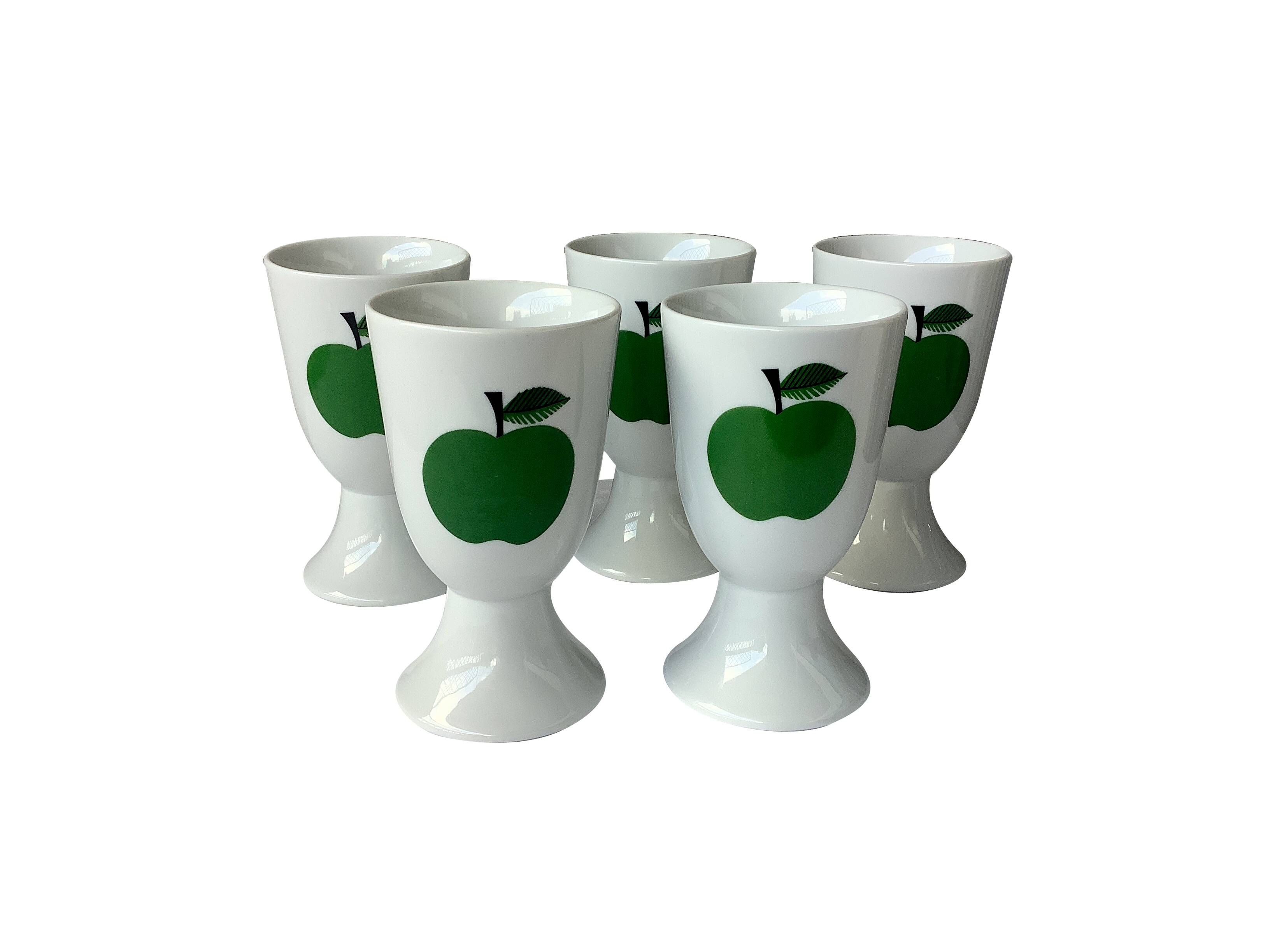 Apple cups Bareuther Waldsassen Bavaria