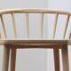 Wood 607 bar stool, Billiani