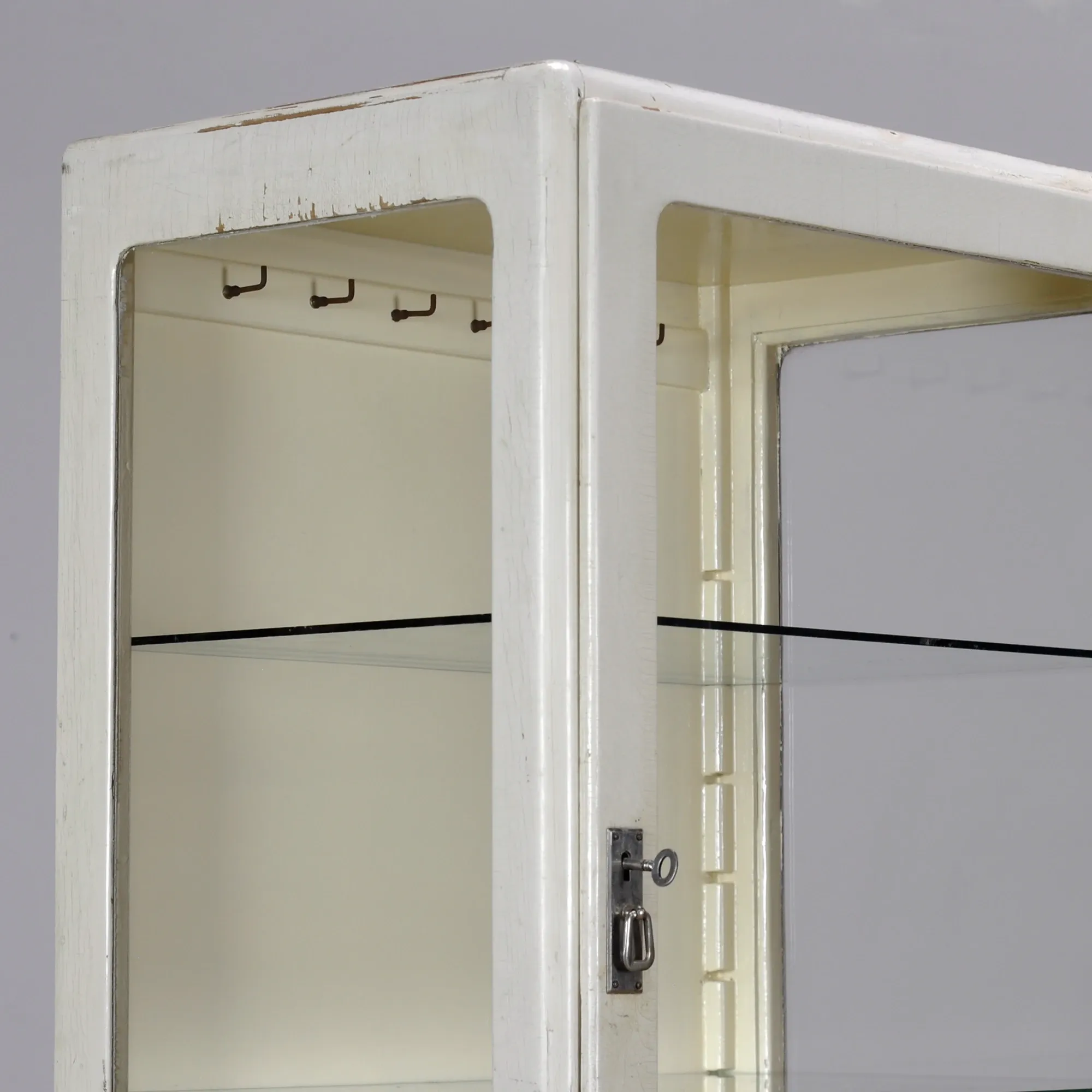 Wooden medical cabinet from the 1930s