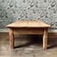 Table basse de ferme vintage (rénovée)