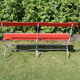 Banc ancien pliant