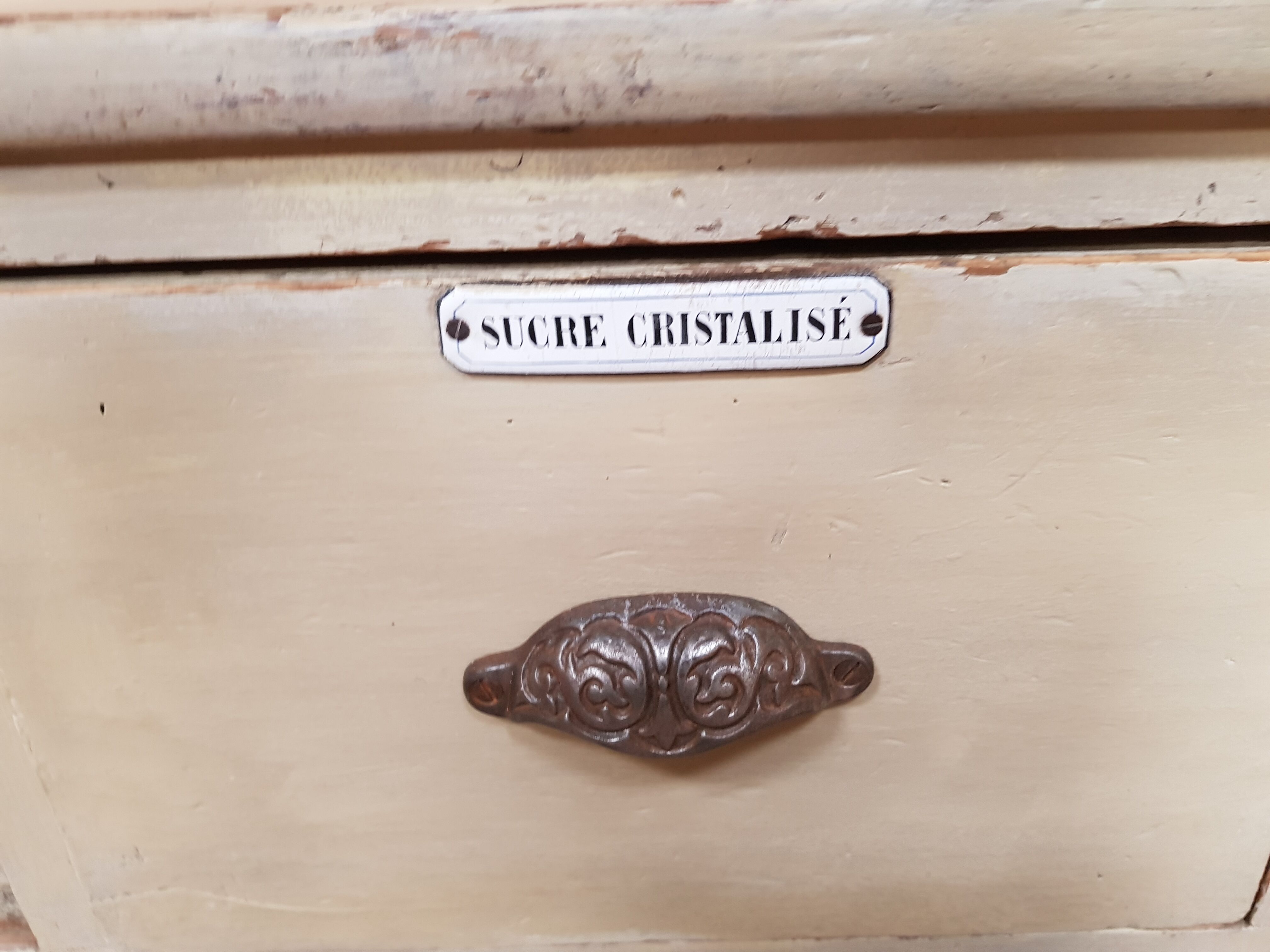 Meuble de métier "epicerie" début 1900