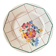 Round earthenware dish from Grasse, HBCM (Hippolyte Boulenger, Creil Montereau)