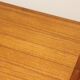 Danish Scandinavian extendable dining table in teak, 1960.