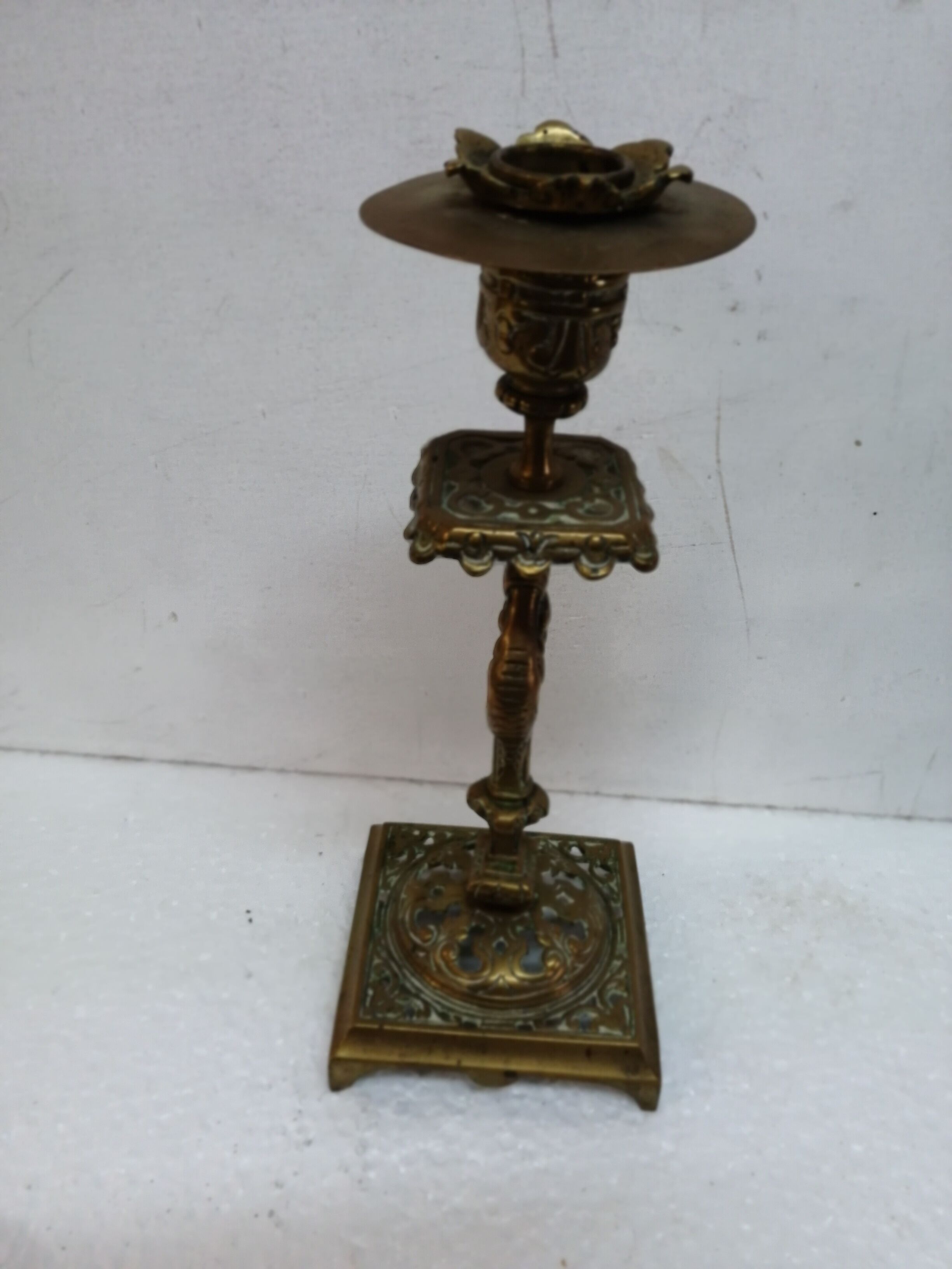 Antique candle holder