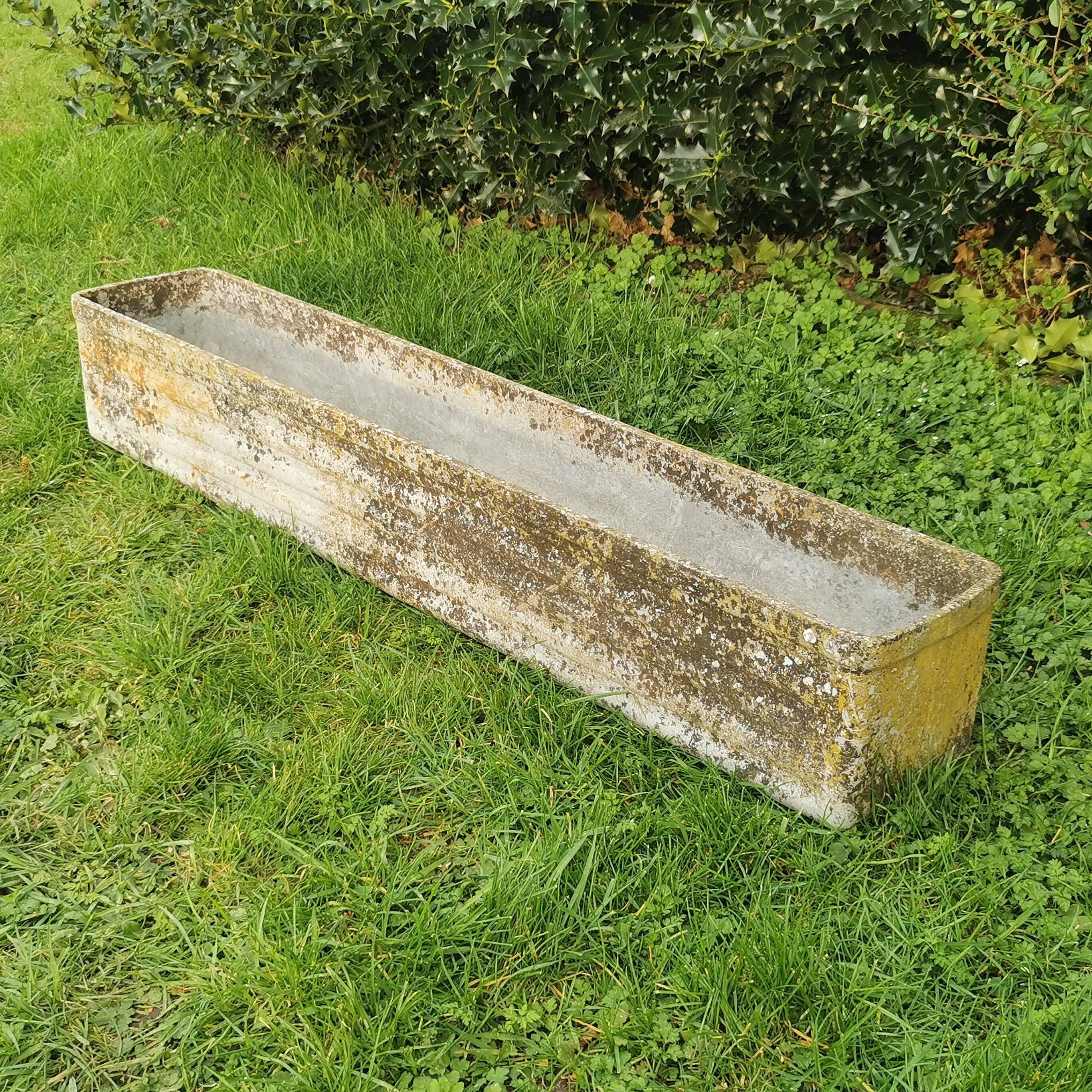 Jardinière vintage rectangulaire