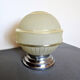 Ceiling lamp mid century round ball glass Granita Golden fillets