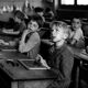 Photography, "The Calculus Lesson", Paris, 1956 / Tribute to Robert Doisneau / 15 x 15 cm