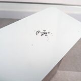 Table Ypsilon en acier inoxydable, années 1970