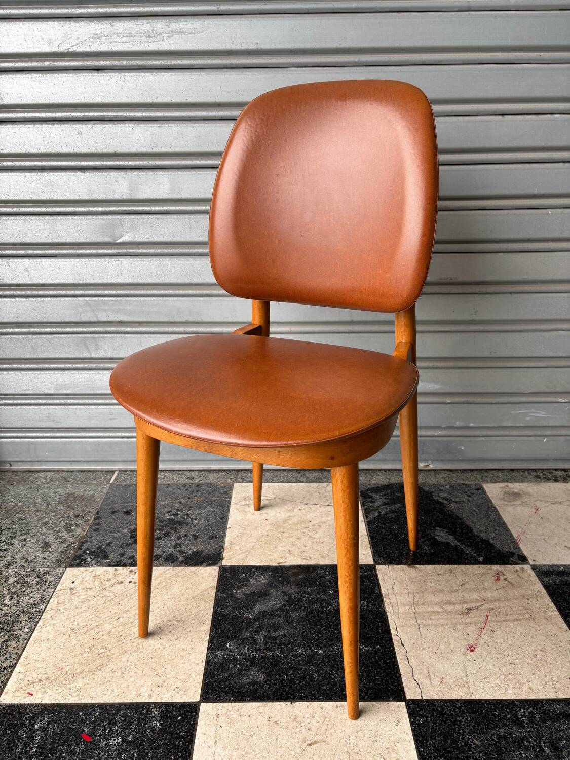 Series of 8 Pegase chairs by Baumann