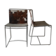 Set de 2 chaises "fil"metal par Pascal Mourgue pour ligne roset cinna