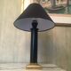 Lamp with brass foot
