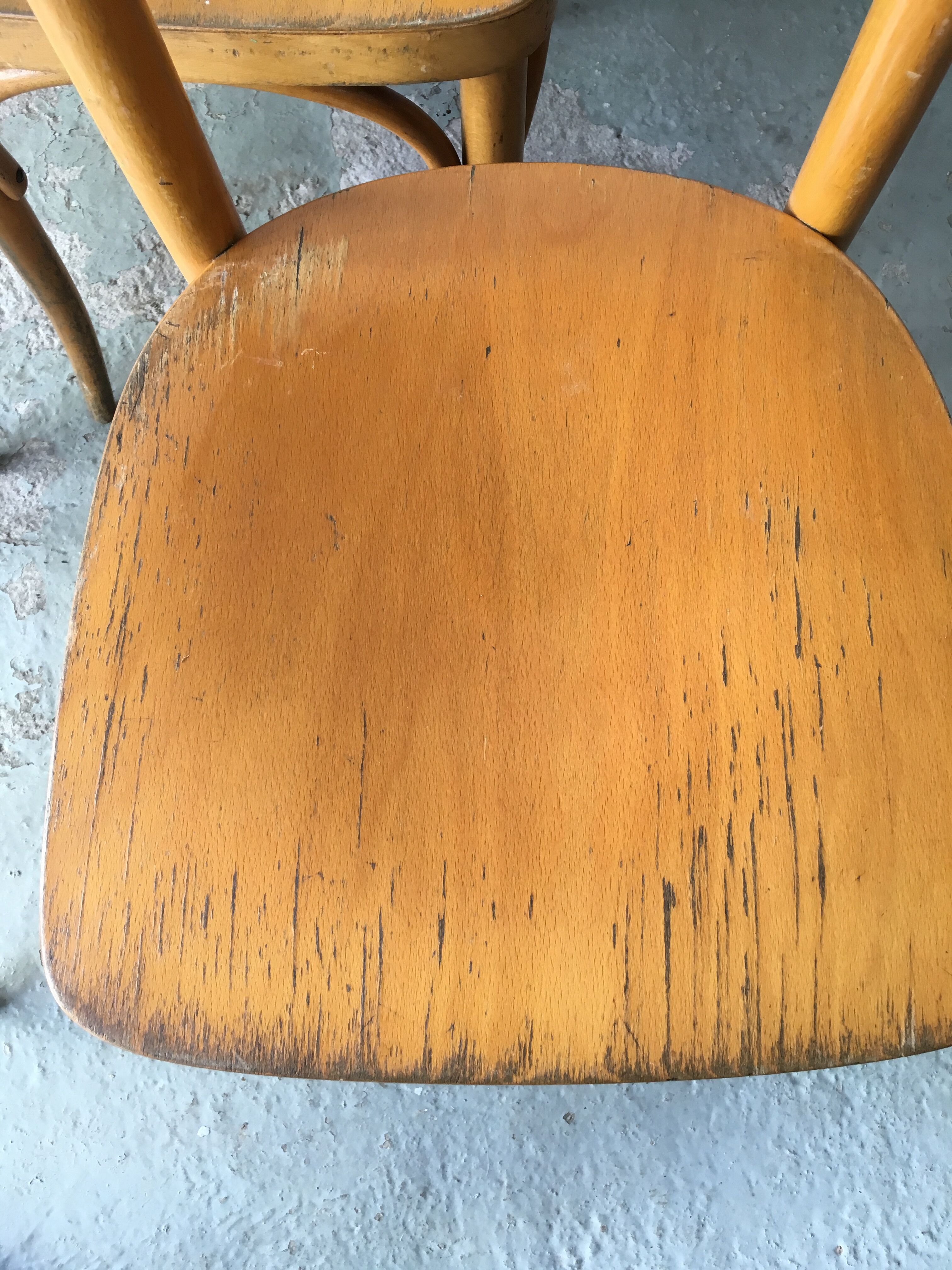 Ensemble de 4 chaises Thonet