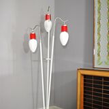 Floor chandelier 3 lights, 70s marble base