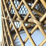Vintage rattan armchair