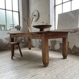 XL Butcher's Oak and Beech Farmhouse Table